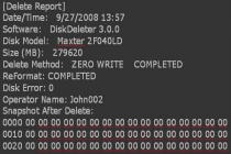 Captura Disk Deleter Pro