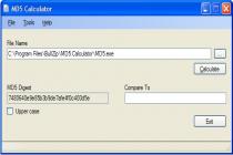 Captura MD5 Calculator