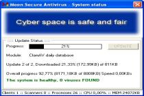 Captura Moon Secure Antivirus