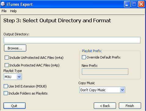 music program free download export playlists